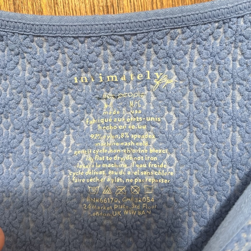 NWOT Free People Micro Crop Top - Picture 6 of 7